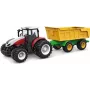 AMEWI RC traktorius su pakreipiamu priekabu 1:24 mastelio 2,4GHz 6 kanalų Li-Ion 500mAh