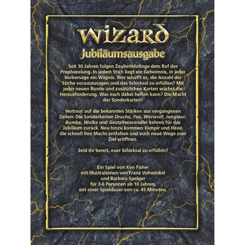 Amigo Wizard 30th Anniversary Edition Card Game
