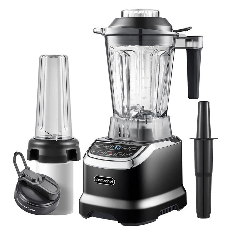 AMZCHEF ZM5003-BK Cup Blender (Juoda)
