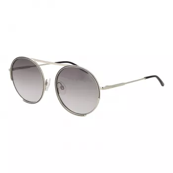 ANA HICKMANN HI3082-5409A Moteriški akiniai nuo saulės - Havana acetato rėmelis, rudi gradientiniai lęšiai, 54 mm