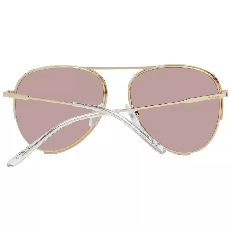 ANA HICKMANN HI3083-5804A Moteriški akiniai nuo saulės, kvadratiniai, Havana acetatas, gradientiniai rudi lęšiai, 58 mm