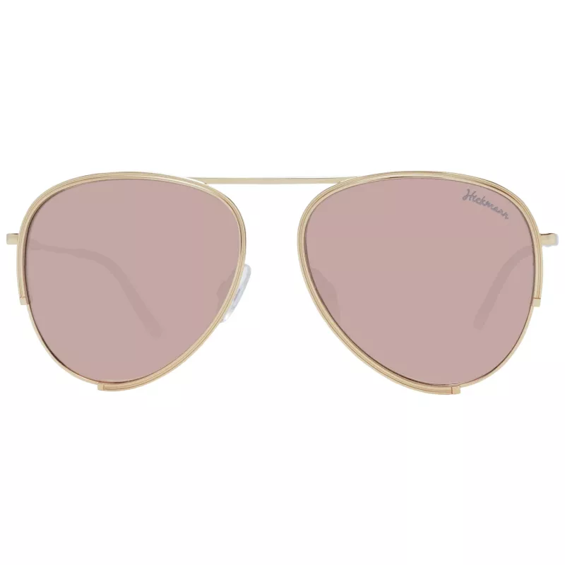 ANA HICKMANN HI3083-5804A Moteriški akiniai nuo saulės, kvadratiniai, Havana acetatas, gradientiniai rudi lęšiai, 58 mm