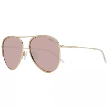 ANA HICKMANN HI3083-5804A Moteriški akiniai nuo saulės, kvadratiniai, Havana acetatas, gradientiniai rudi lęšiai, 58 mm