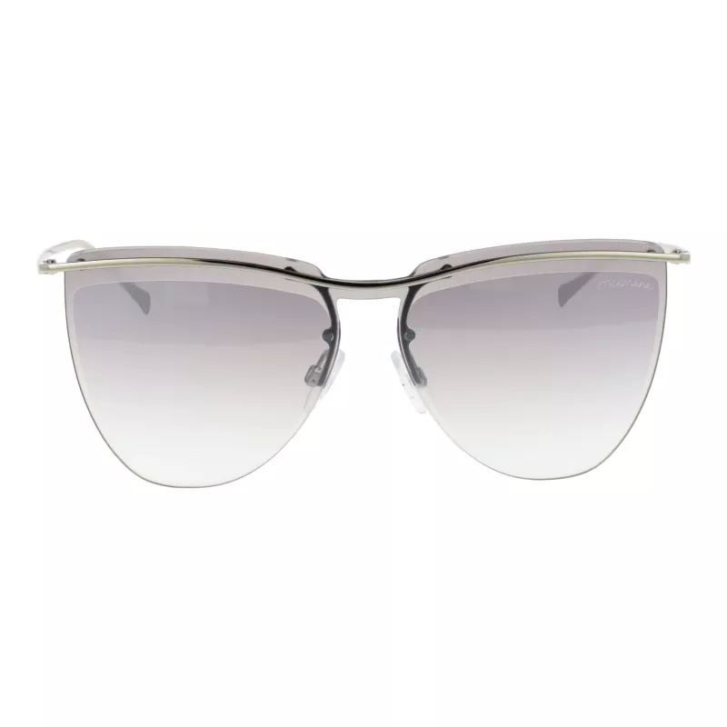 ANA HICKMANN HI3085-13203A Moteriški drugelio formos akiniai nuo saulės - Rudi havana acetato rėmeliai, gradientiniai rudi polikarbonato lęšiai, UV400 apsauga
