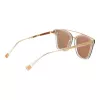 ANA HICKMANN HI9081-66T03 Moteriški drugelio formos akiniai nuo saulės, auksinis rėmelis, rudi gradientiniai lęšiai, 66 mm