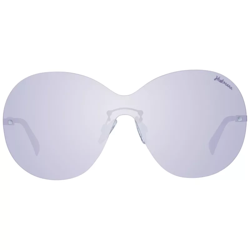 ANA HICKMANN Moteriški drugelio formos akiniai nuo saulės HI3058-14002A Juodas acetatas Gradientiniai pilki lęšiai 57mm