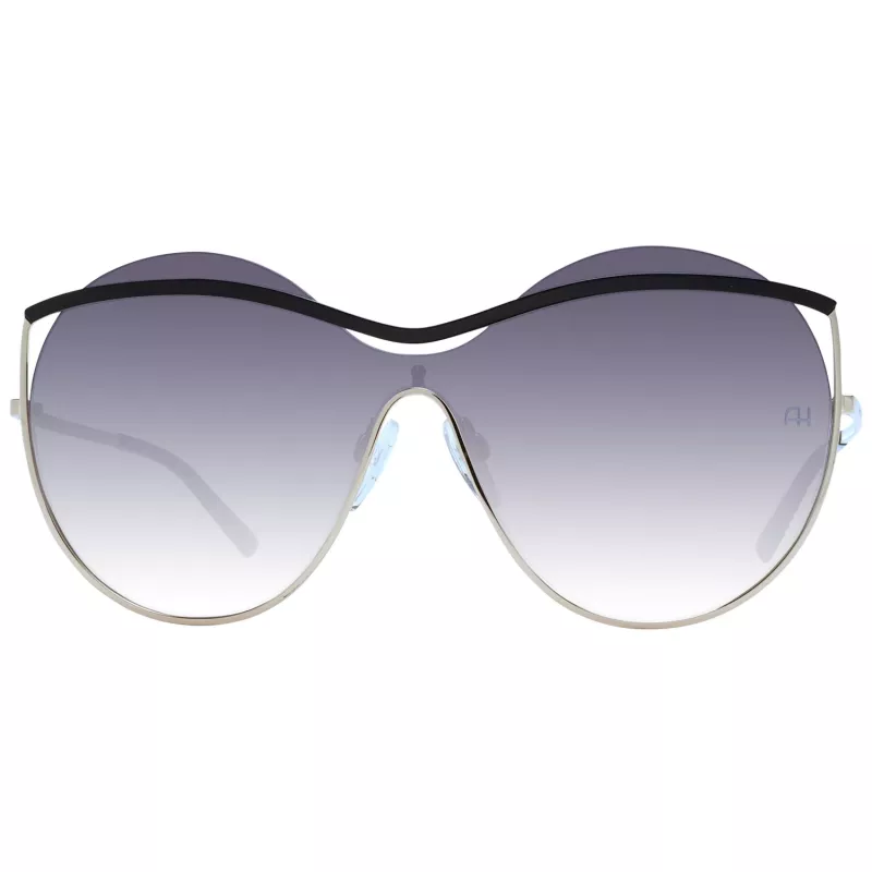 ANA HICKMANN Moteriški katės akies akiniai nuo saulės AH3182-13409A Havana acetato rėmelis, rudi gradientiniai lęšiai, 100% UV400