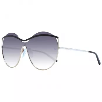 ANA HICKMANN Moteriški katės akies akiniai nuo saulės AH3182-13409A Havana acetato rėmelis, rudi gradientiniai lęšiai, 100% UV400