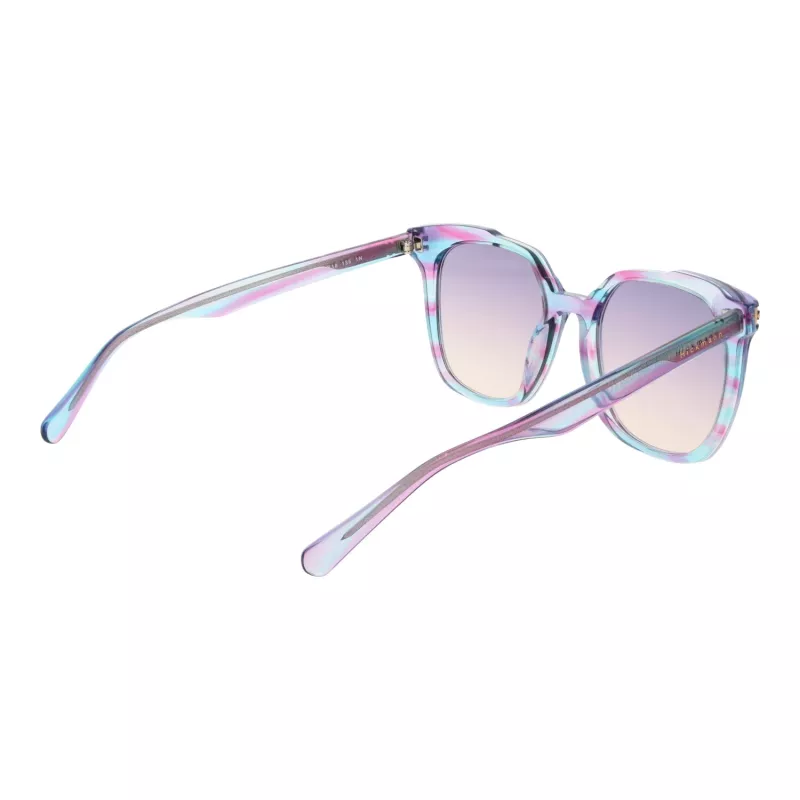 ANA HICKMANN Moteriški katės akies akiniai nuo saulės HIY9002-50E01 Havana rudos spalvos acetato rėmelis, rudi gradientiniai lęšiai 50/18/135 mm