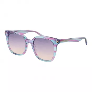 ANA HICKMANN Moteriški katės akies akiniai nuo saulės HIY9002-50E01 Havana rudos spalvos acetato rėmelis, rudi gradientiniai lęšiai 50/18/135 mm