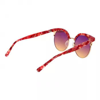 ANA HICKMANN Moteriški akiniai nuo saulės HI3050-52E01 Havana Ruda Gradient Drugelio Kvadratas Acetatas UV400