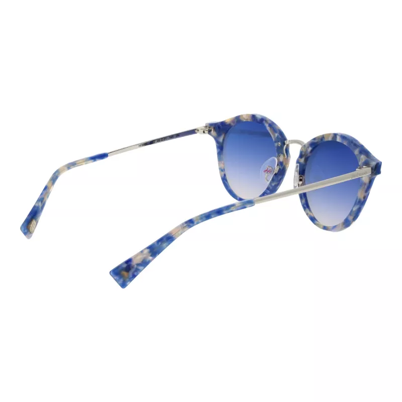 ANA HICKMANN Moteriški HI9066-49G22 Drugelio formos akiniai nuo saulės Havana Acetate Rudi Gradient UV400
