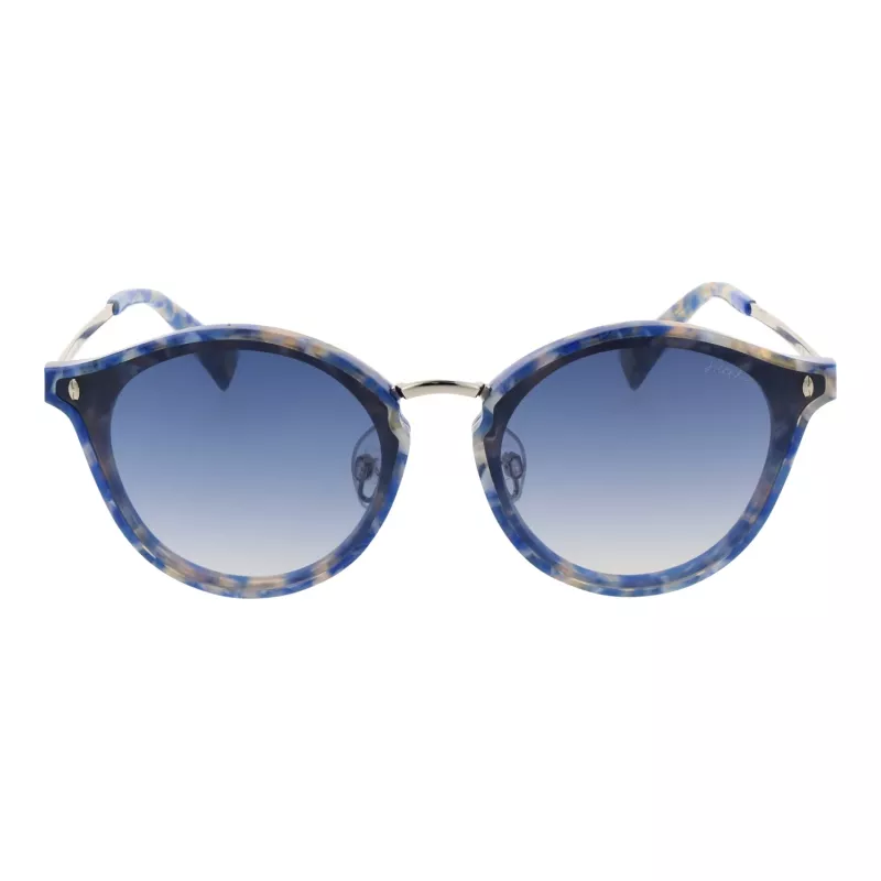 ANA HICKMANN Moteriški HI9066-49G22 Drugelio formos akiniai nuo saulės Havana Acetate Rudi Gradient UV400