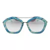 ANA HICKMANN Moteriški akiniai nuo saulės AH3165-56G23 Havana Brown Acetate Rectangular UV400