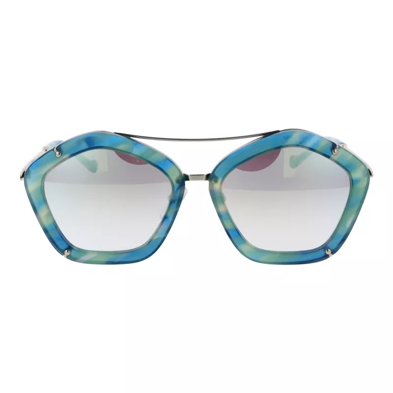 ANA HICKMANN Moteriški akiniai nuo saulės AH3165-56G23 Havana Brown Acetate Rectangular UV400