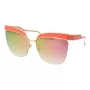 ANA HICKMANN Moteriški akiniai nuo saulės AH3179-6205A Drugelio/katės akies Havana Acetatas Rudi gradientiniai UV400 62mm