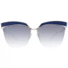 ANA HICKMANN Moteriški akiniai nuo saulės AH3179-6206A Drugelio formos acetatiniai Havana rudi gradientiniai lęšiai 62mm