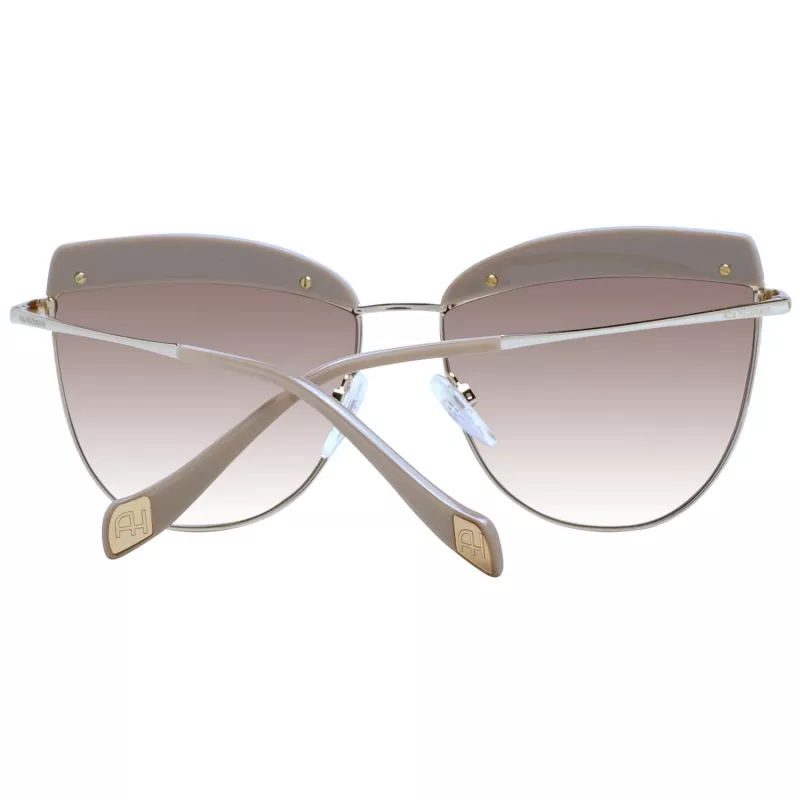 ANA HICKMANN Moteriški akiniai nuo saulės AH3190-5902S Brown Havana Oversized Square Acetate Frame Brown Gradient Lens 60/15/145 mm