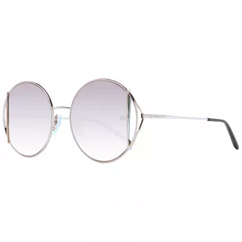 ANA HICKMANN Moteriški akiniai nuo saulės AH3192-5304D Havana Brown acetatinis stačiakampis rėmelis su rudais gradientiniais polikarbonatiniais lęšiais 53 mm