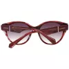 ANA HICKMANN Moteriški akiniai nuo saulės AH9345-51H03 Drugelio/Kvadrato acetatinis rėmas, rudi gradientiniai lęšiai, 53 mm
