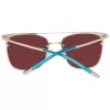 ANA HICKMANN Moteriški akiniai nuo saulės HI3041-5004A Oversized Square Acetate rėmelis Gradientiniai pilki lęšiai UV400