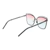 ANA HICKMANN Moteriški akiniai nuo saulės HI3049-6109A - Havana acetatas, dideli kvadratiniai rėmai - rudi gradientiniai lęšiai - 61/15/145 mm