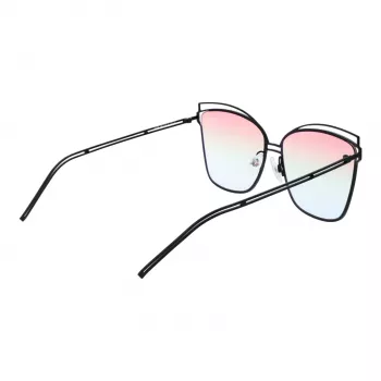 ANA HICKMANN Moteriški akiniai nuo saulės HI3049-6109A - Havana acetatas, dideli kvadratiniai rėmai - rudi gradientiniai lęšiai - 61/15/145 mm