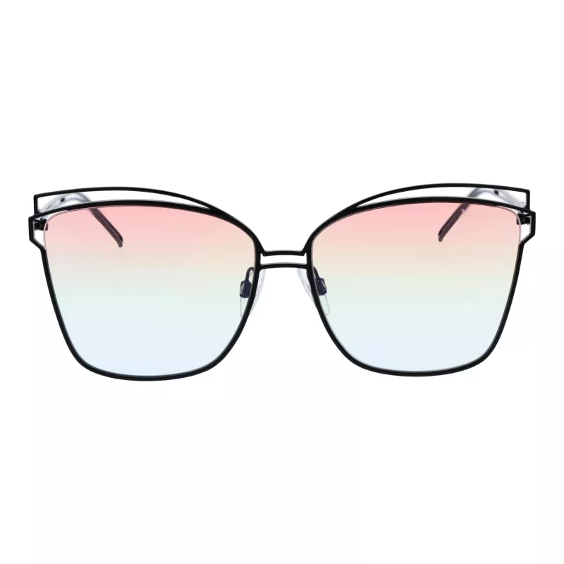 ANA HICKMANN Moteriški akiniai nuo saulės HI3049-6109A - Havana acetatas, dideli kvadratiniai rėmai - rudi gradientiniai lęšiai - 61/15/145 mm