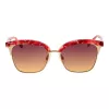 ANA HICKMANN Moteriški akiniai nuo saulės HI3051-53E01 Havana Acetate Brown Gradient 53mm