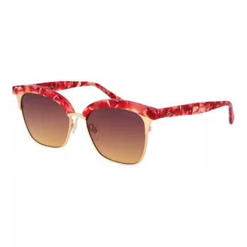 ANA HICKMANN Moteriški akiniai nuo saulės HI3051-53E01 Havana Acetate Brown Gradient 53mm