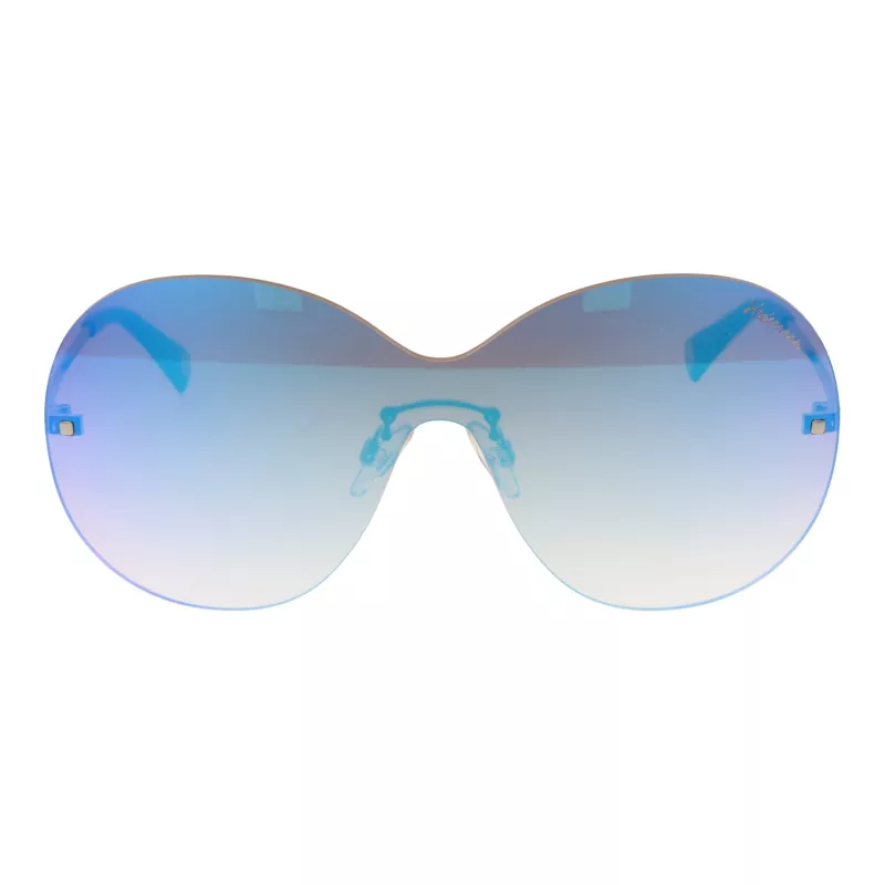 ANA HICKMANN Moteriški akiniai nuo saulės HI3058-14003A Havana Geometrinis acetatinis rėmelis Rudi gradientiniai lęšiai UV400