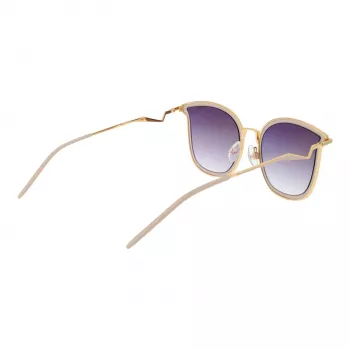 ANA HICKMANN Moteriški akiniai nuo saulės HI3065-5504A Havana Acetate Rudi Gradient Lęšiai 55/21/145 mm