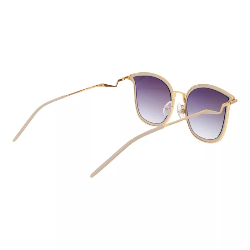 ANA HICKMANN Moteriški akiniai nuo saulės HI3065-5504A Havana Acetate Rudi Gradient Lęšiai 55/21/145 mm