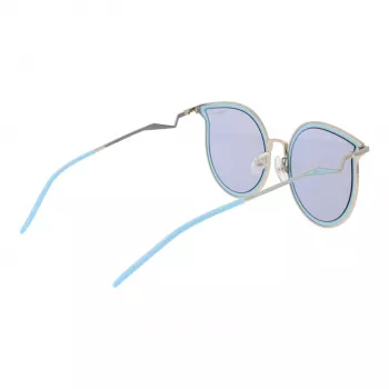ANA HICKMANN Moteriški akiniai nuo saulės HI3066T-5403A Drugelis Havana Ruda Acetato Rėmelis Gradientiniai Rudi Lęšiai 54mm