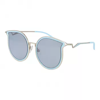 ANA HICKMANN Moteriški akiniai nuo saulės HI3066T-5403A Drugelis Havana Ruda Acetato Rėmelis Gradientiniai Rudi Lęšiai 54mm