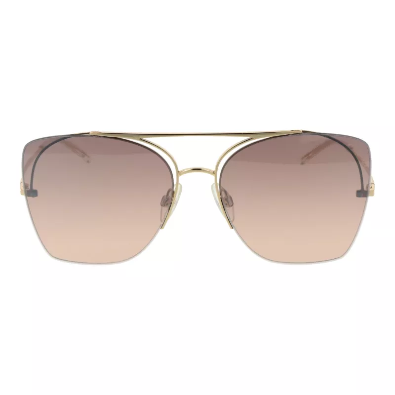 ANA HICKMANN Moteriški akiniai nuo saulės HI3075-5804D Havana Brown Acetate Rectangular UV400