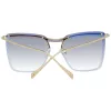 ANA HICKMANN Moteriški akiniai nuo saulės HI3081-13304C Havana Acetate Square Frame Brown Gradient Lens 55mm