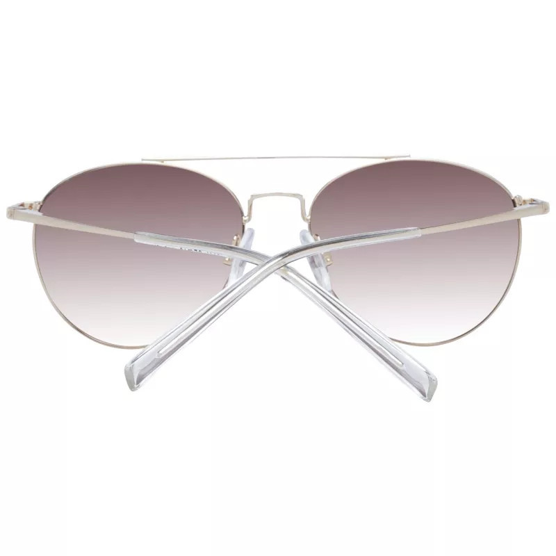 ANA HICKMANN Moteriški akiniai nuo saulės HI3133-5207A Drugelio formos Havana acetato rėmelis Gradientiniai rudi lęšiai 52mm