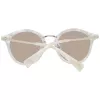 ANA HICKMANN Moteriški akiniai nuo saulės HI9066-49G21 - Havana acetatinis rėmelis su rudais gradientiniais polikarbonatiniais lęšiais, 49/21/145 mm