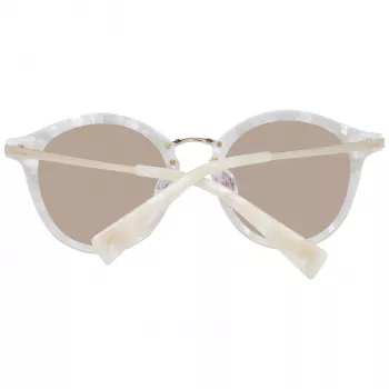 ANA HICKMANN Moteriški akiniai nuo saulės HI9066-49G21 - Havana acetatinis rėmelis su rudais gradientiniais polikarbonatiniais lęšiais, 49/21/145 mm