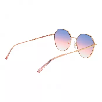 ANA HICKMANN Moteriški akiniai nuo saulės HIY3001-5205A Rudi Havana acetatinis rėmelis Rudi gradientiniai lęšiai 52/17/135 mm