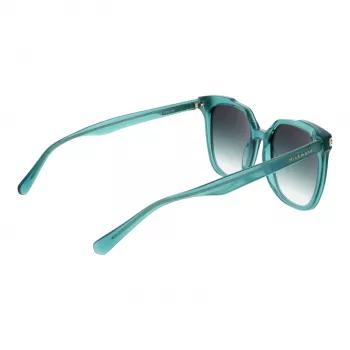 ANA HICKMANN Moteriški akiniai nuo saulės HIY9002-50T01 - Geometrinis acetatinis rėmelis, pilki polikarbonatiniai lęšiai, UV400 apsauga, 50/18/135 mm
