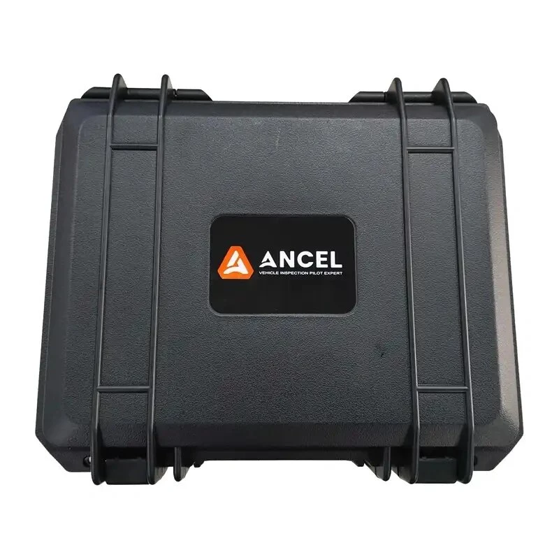 ANCEL L8000 Automobilių EVAP dūmų nuotėkio detektorius su įmontuotu oro siurbliu, 12V DC, 6 L/min srautas, 0.5 PSI, 2.5m žarnos, skirtas EVAP įsiurbimo išmetimo turbo vakuumo aušinimo degalų bako sistemoms