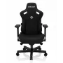 Anda Seat Kaiser 3 XL Premium PVC odos žaidimų kėdė - juoda