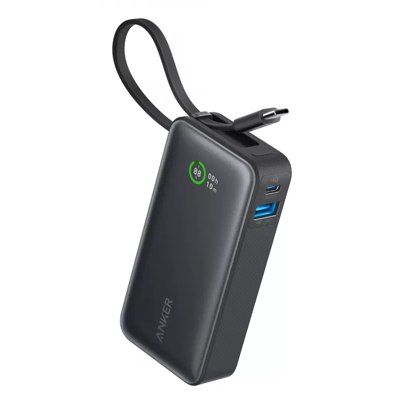 Anker Innovations Anker Nano Power Bank 10000 mAh 30 W 3 A 2 Output Ports (USB-C, USB)