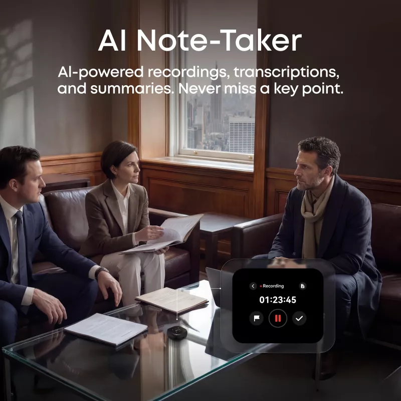 Anker Soundcore Liberty 5 Pro Max True Wireless ausinės, Bluetooth 5.3, Adaptive ANC, 6 mikrofonai, Black