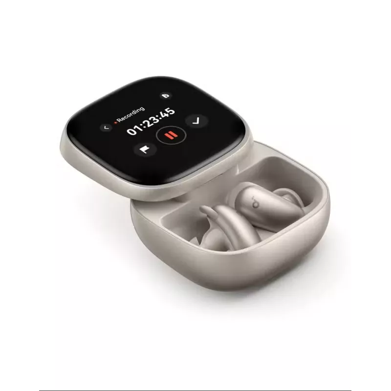 Anker Soundcore Liberty 5 Pro Max tikros belaidės ausinės, titano aukso, Bluetooth 5.3, adaptyvus ANC, LDAC, 50h veikimo laikas
