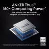 Anker Soundcore Liberty 5 Pro True Wireless ausinės su adaptyviu ANC, Hi-Res Audio, belaidžiu įkrovimu - Midnight Black