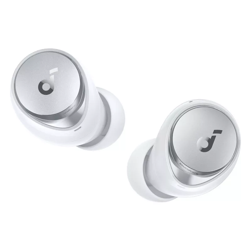 Anker Soundcore Space A40 True Wireless Triukšmą slopinančios į ausis įdedamos ausinės, Bluetooth 5.2, LDAC, IPX4, Baltos