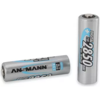 ANSMANN AA NiMH įkraunama baterija 2850 mAh su mažu savaiminiu išsikrovimu 5035021
